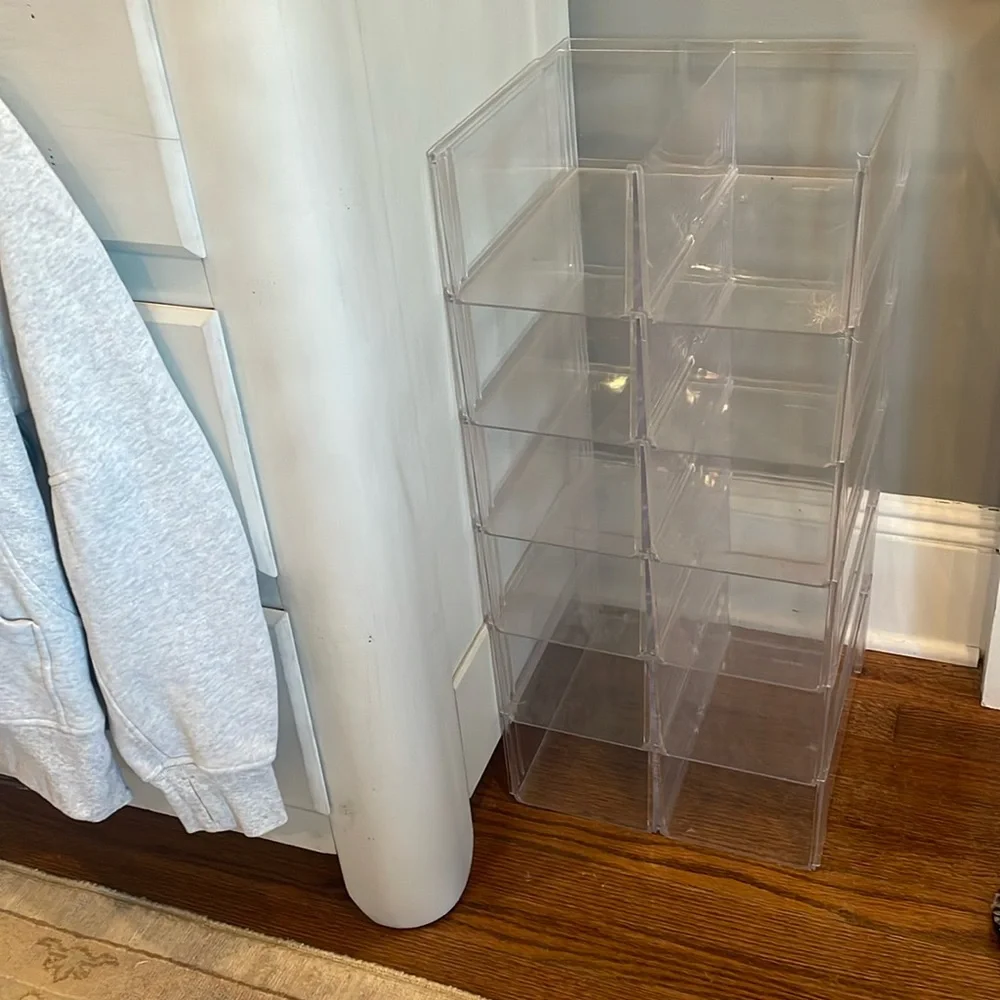 3 Shoe organizers
